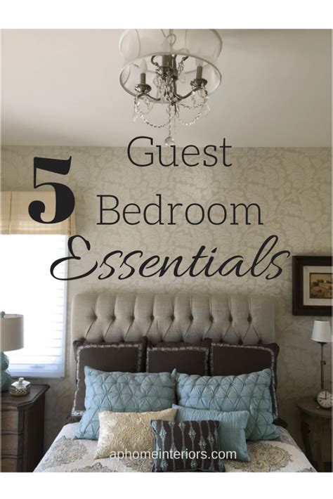 The Guests Are Coming 5 Guest Bedroom Essentials You Need To Have