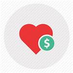 Donate Icon Donation Money Cash Dollar Health