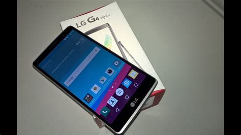 Unboxing Lg G4 Stylus H 635 Review Youtube