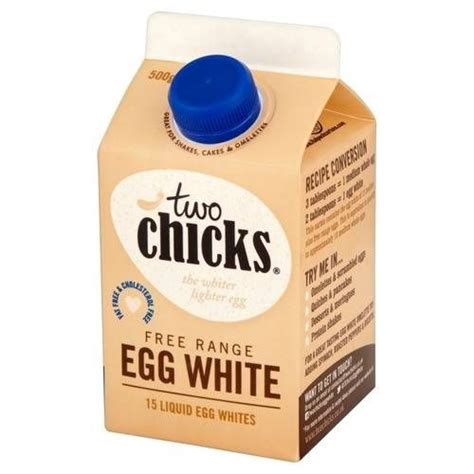 Two Chicks Free Range Liquid Egg White 500g Liquid Egg Whites Egg Whites Free Range