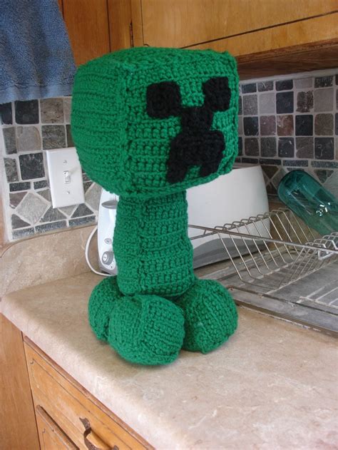 Crochet Creeper From Minecraft Patrón De Ganchillo Amigurumi Patrones