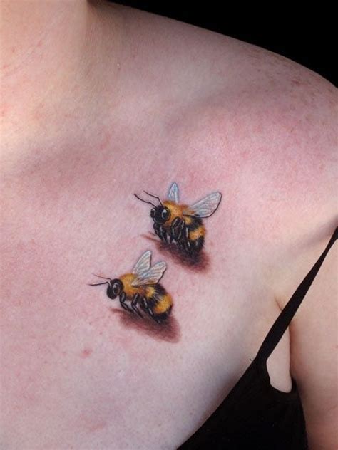 3d Bees By Rachel Gilbert Honey Bee Tattoo Bee Tattoo Beautiful Tattoos