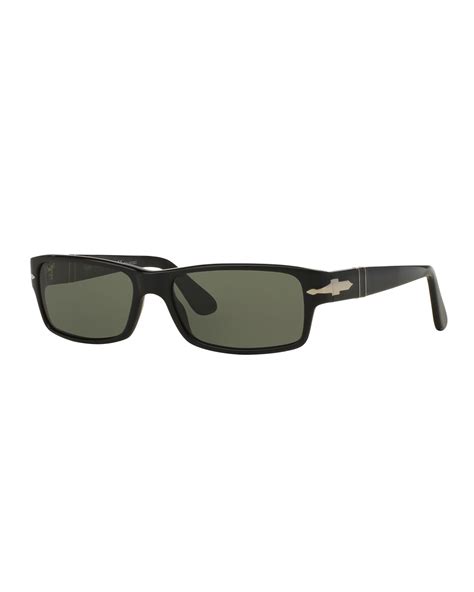Persol Men S 53mm Polarized Acetate Rectangle Sunglasses Neiman Marcus