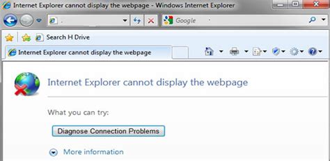 Internet Explorer Cannot Display The Webpage While Run The Finacle Sa