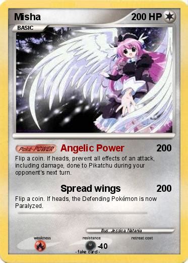 Pokémon Misha 9 9 Angelic Power My Pokemon Card