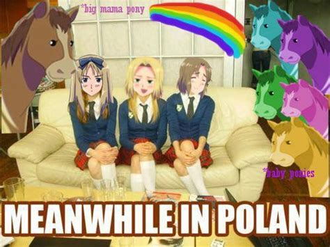 Meanwhile In Poland On Deviantart