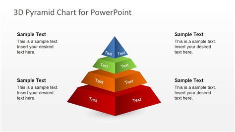 Free D Segmented Pyramid Slide For Powerpoint Slidemodel
