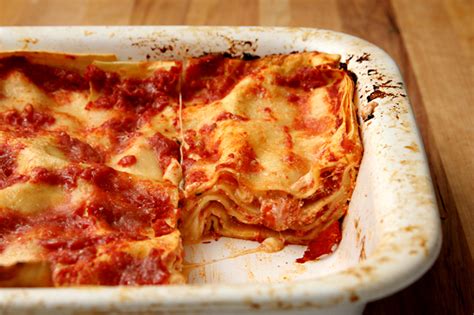 Tomato And Four Cheese Lasagne