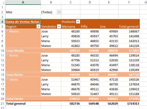 Como Crear Una Tabla Dinamica En Excel Blog Aplica Excel Contable