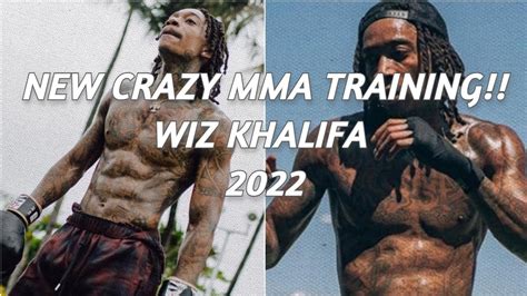 Wiz Khalifa Mma Training And Strength Workout New 2022 Youtube