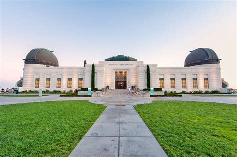 Memorial Of Famous Scientists At Griffith Observatory