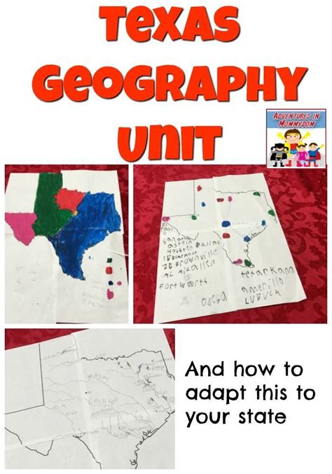 Texas Geography Unit Texas Geography Texas History Classroom