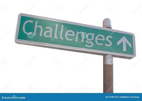 Challenges Sign Royalty Free Stock Images Image 5140179