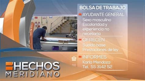Empleos, trabajos y vacantes para ayudante de cocina en chile. Bolsa de trabajo: Se solicita ayudante general - YouTube