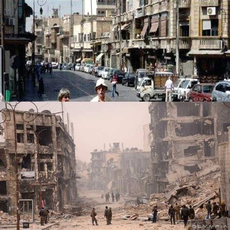 Before And After Photos Of Syria Reveals Wars Destructive Effects