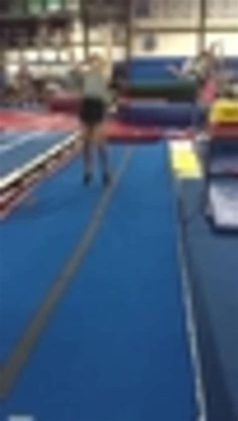 Gymnast Falls At End Of Tumble Routine Jukin Licensing