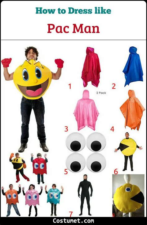 Pac Man Costume For Cosplay And Halloween 2023