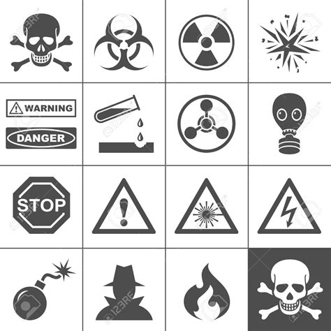 Hazard Icon At Vectorified Com Collection Of Hazard Icon Free For