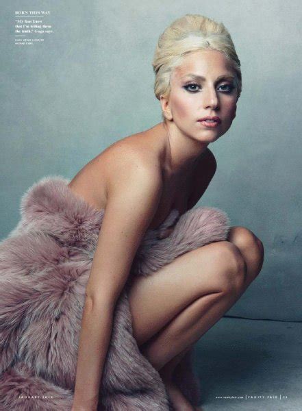 Lady Gaga Desnuda Para Vanity Fair Fotos In Ditas