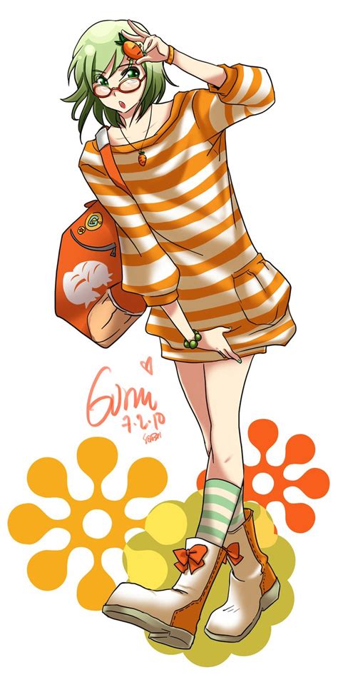 Gumi Carrot Vocaloid Anime Manga Girl