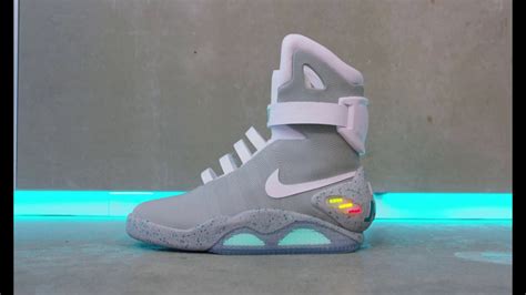 Nike Mag Futuristic Self Lacing Sneakers Youtube