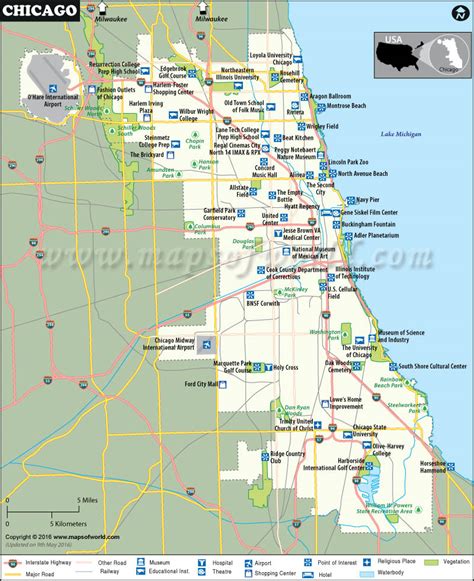 Lonely planet photos and videos. city-downtown-Chicago-Maps