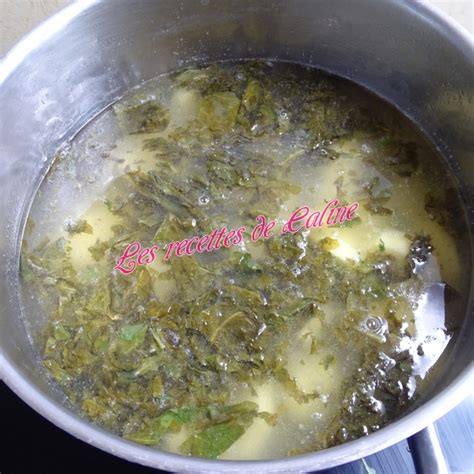 Soupe à l oseille de ma grand -mère LES RECETTES DE CALINE