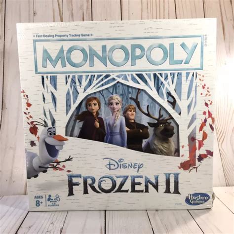 Hasbro Monopoly Disney Frozen 2 Board Game Ages 8 And Up New