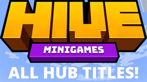 How To Unlock Every Hub Title In The Hive Mcpebedrock Youtube
