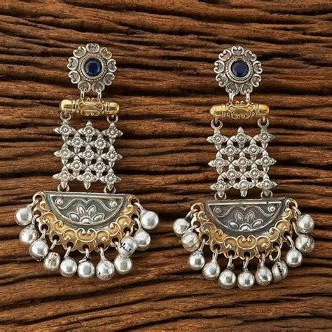 Brass Ethnic Oxidized Jewellery Dual To Earrings At Rs 165pair In Jaipur