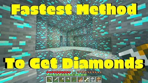 Fastest Easiest Way To Find Diamonds On Minecraft Bedrock Edition