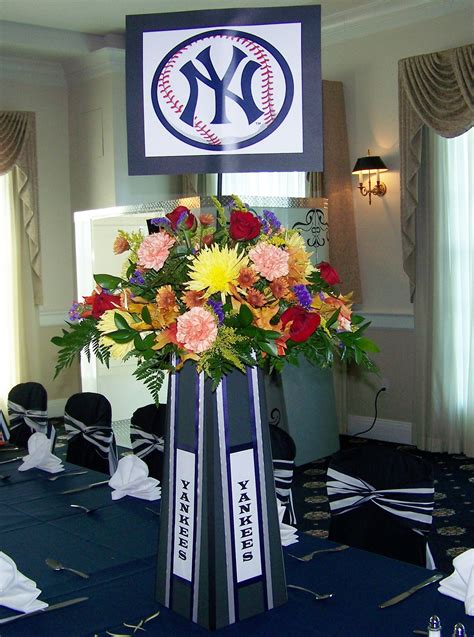 We did not find results for: NY Yankees centerpiece for sports theme Bar Mitzvah by Oma ...
