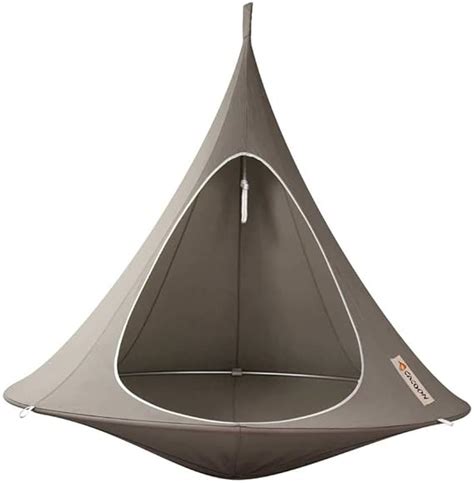 Cacoon Double Swinging Tent Lounge Chair Hangout Pod For 2 Adults