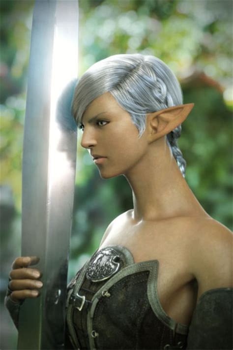 The Storm Dragoness • An Elezen Woman From Final Fantasy Xiv