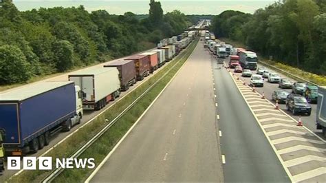 Operation Stack Driver Calls For Free Permanent Lorry Park Bbc News