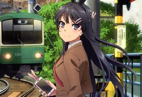 Wallpaper ID Anime Mai Sakurajima Seishun Buta Yarou Wa Bunny Girl Senpai No Yume Wo