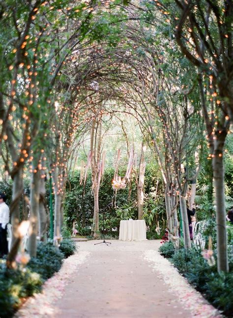 Dazzling Ways To Use Twinkle Lights Throughout Your Wedding Garden