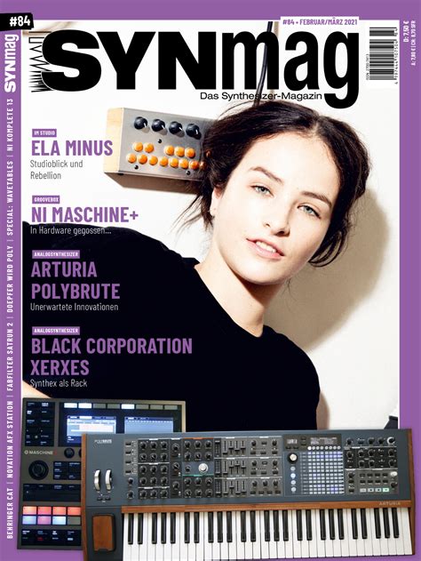 SynMag 84 - Das Synthesizer-Magazin - Arturia Polybrute, Behringer Cat ...