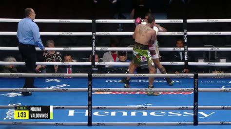 Matchroom Boxing On Twitter 🤔 Its Ruled A Knockdown Watch The End Of Molinavaldovinos Now