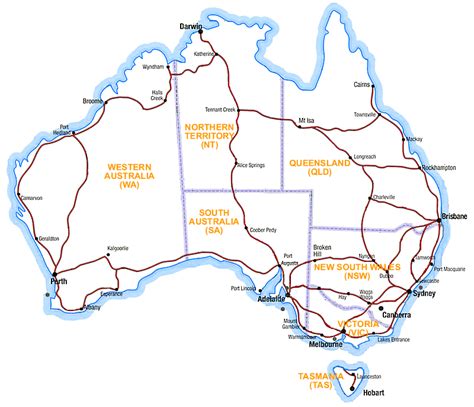 Visuell Kamin Kleidung Australia Route Map Orbit Baumeln Fall