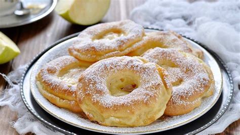 Voil La Recette G Niale De Beignets Aux Pommes Au Four De Mamie