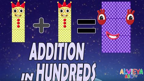 Addition In Hundreds With Numberblocks Learning Math Fan Made
