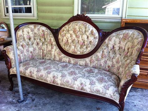 I Want A Victorian Sofa That I Can Use Outside Or Inside It Would Look