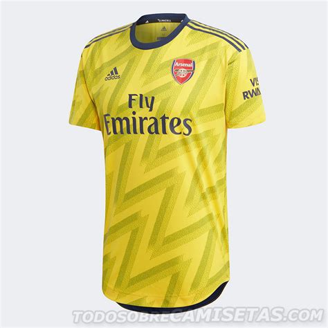 There are three types of kits home, away and the third kit which you can customize. Arsenal FC adidas Away Kit 2019-20 | Camiseta-del-futbol ...