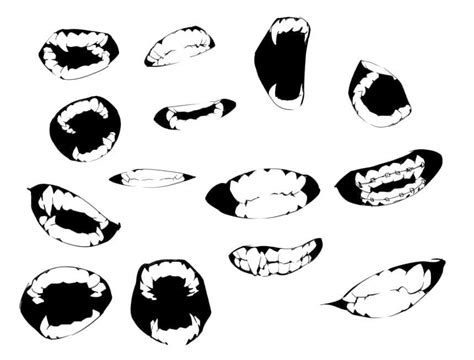 Artreferencetips On Instagram Stylized Grinding Teeth Reference