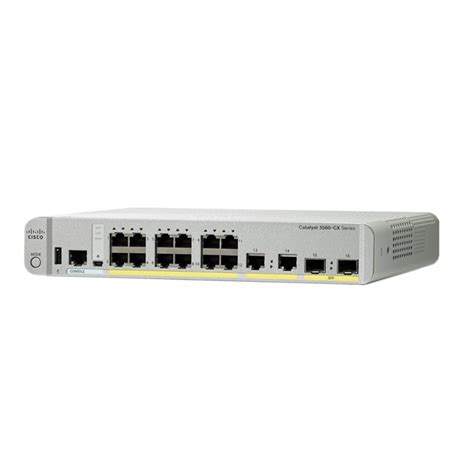 Cisco Catalyst 3560 Cx 12 Port Compact Switch Ws C3560cx 12tc S