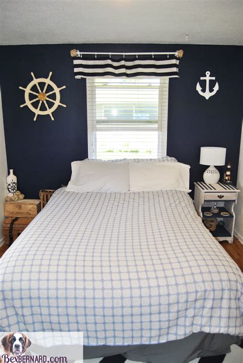 The choice of colors and textures may. Nautical Bedroom Home Decor - BexBernard