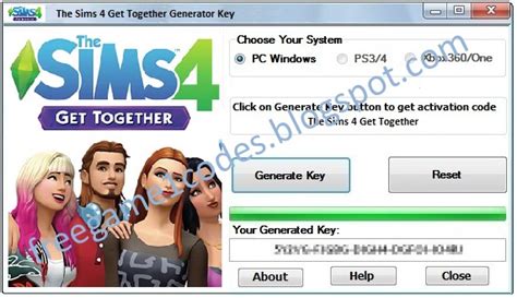 Sims 4 Get Together Key Generator ~ Freegame1codes