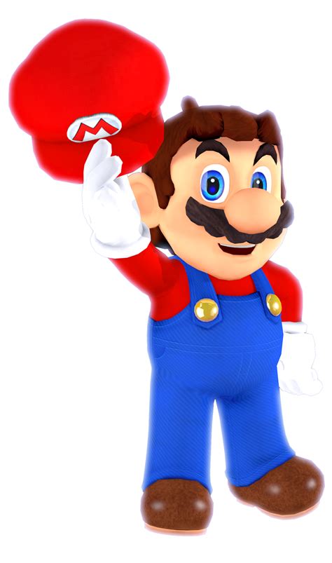 Wahoo Me Tipping Hat Mario Run Style Render By Supermariojumpan On