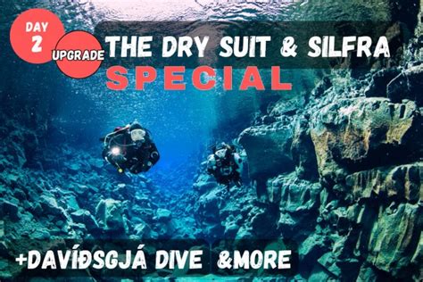 Padi Dry Suit Course And Silfra Diving Tour In 2 Days Diveis Iceland